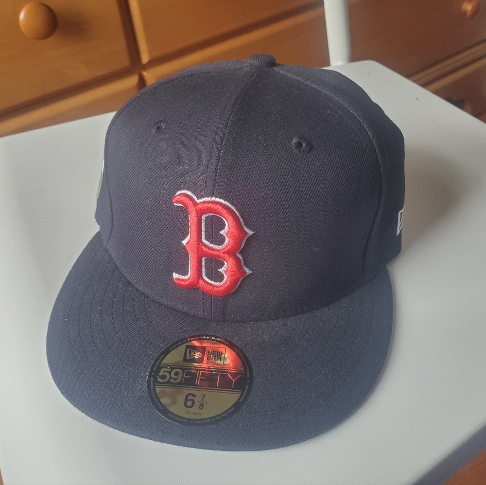 Red Sox fitted baseball cap